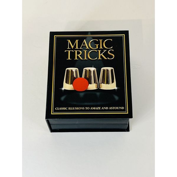 Magic Tricks Kit 48-page book with 11 Tricks World Famous Cup & Ball Trick