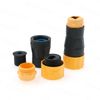 2 pcs RJ45 Round Waterproof dust-Proof sockets Connector IP65 Mount Ethernet Panel Connector.