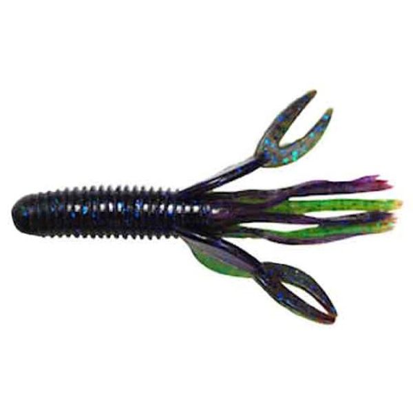 Big Bite Baits Craw Tube-Pack of 8 (Huckleberry)