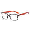 Suertree 3 Pack Multicolor Spring Hinge Reading Glasses Computer Reader Glasses Square Aided Eyelasses Unisex 1.5 BM151