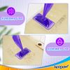 KEEPOW 6 PCS Mop Pads - Reusable Flash Powermop Refills, Wet Dry Use