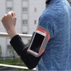 Etsumi V-82217 Running Armband, Gray/Orange