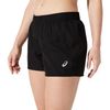 Asics 2012C332 - CORE 4IN Short Black/RED ALERT Gr. L