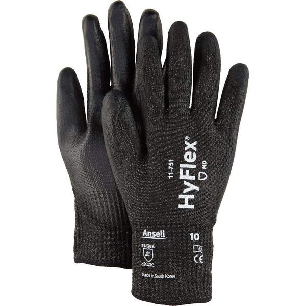 Ansell High Flex Cut Resistant Gloves 11-751 XL Size 11-751-10