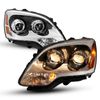 For GMC Acadia 2007-2012 Projector Headlights Headlamps W/bulbs Left+Right Clear