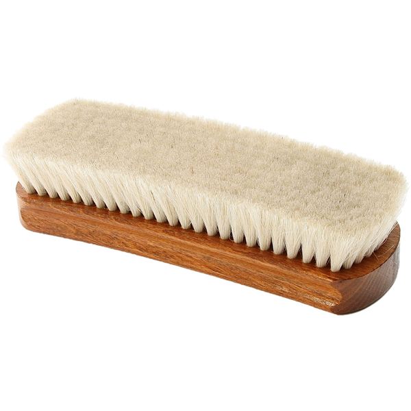 Columbus Shoe Brush, For Finishing, German Brush 9, Goat Hair, Shoe Polishing, Shoe Care, white