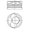 Mahle Original 030 66 02 Kolben