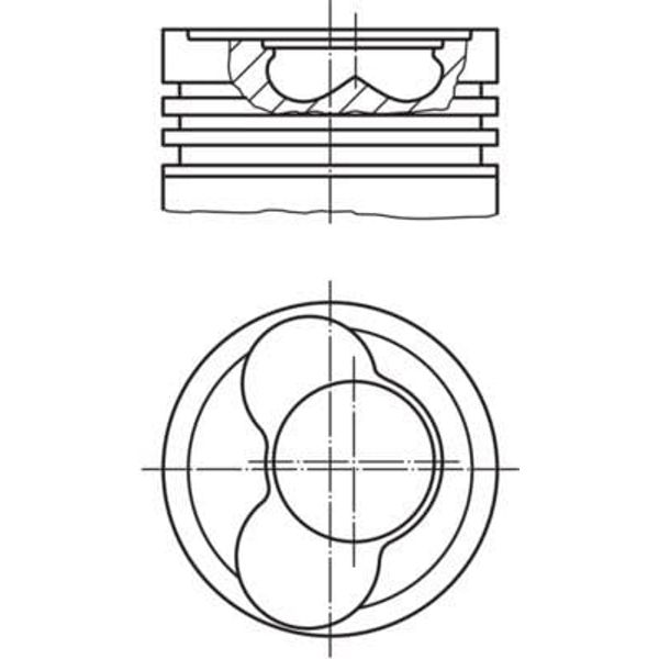 Mahle Original 030 66 02 Kolben
