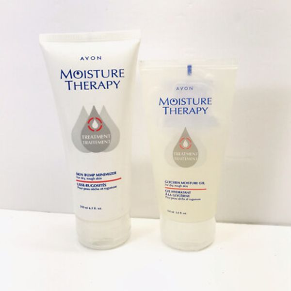 Avon Moisture Therapy Skin Bump Minimizer & Glycerin Moisture Gel 2007 2008