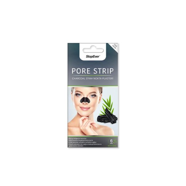 Charcoal Pore Strıp Karbonlu Siyah Nokta Plasteri 6x1