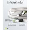 Goobay 55123 CAT 8.1 patch cable S/FTP (PiMF) white - LSZH halogen-free CU material
