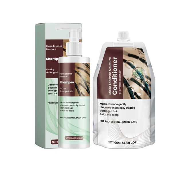 Hair Care Set,Shampoo and Conditioner Set with Coconut Oil,Deep Conditioning Hair Care Product for Damaged Hair Repair Deep Cleansing,Promote Thicker, Healthier Hair