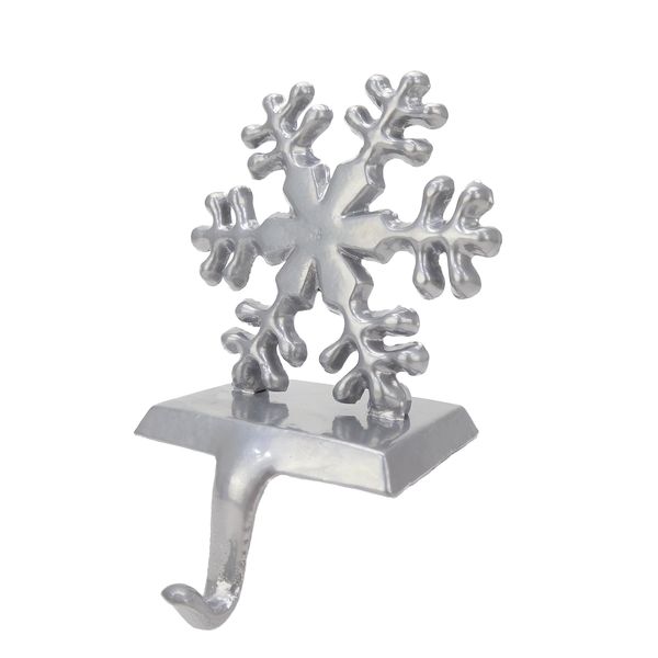 Christmas Concepts® Silver Snowflake Christmas Stocking Hanger