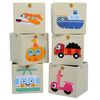 Toot Toot Square Children Storage Box Toy Organiser Foldable (Ship)