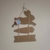 Bunny Hippity Hoppity Rabbit Happy Easter Rabbit 🥕 Decoration Sign wall hanging