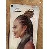 NEW 60 INCH PRE-PULLED XPRESSION LAGOS BRAID PRE-PULLED Hair Extension, 60” 2Pack,(Colour 1B Natural Black)