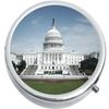 Capital Building Medicine Vitamin Compact Pill Box