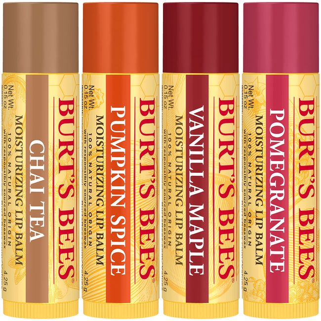 Burts Bees 100% Natural Origin Moisturizing Lip Balm, Original Beeswax,  0.15 Ounce Tube