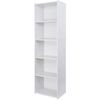 5 Tier Bookcase Bookshelf Storage Wall Shelf Organizer Unit Display Stand Home