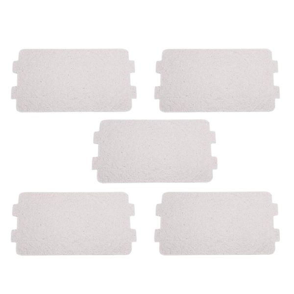 DEWIN Microwave Oven Mica Plate, Microwave Oven Mica Sheet 5Pcs Universal Waveguide Cover Replacement Repairing Accessory