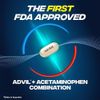 Advil Dual Action Caplets with Acetaminophen 50 Packets 2 Caplets Each Pain R...