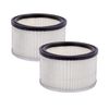 siwitec Set of 2 HEPA Filters, Replacement Filter Ash Vacuum Cleaner, Ash & Fine Dust Filter