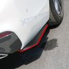 For Chevy Camaro Glossy Black w/Red Rear Bumper Fin Canard Splitter Diffuser