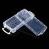 Eterspr 3PCS Translucent Pencil Box, Stackable Translucent Pencil Box, Plastic Pencil Box, for Students, Children, Schools, Office