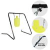 Highwild Shooting Target Stand with Chain Mounting Kit + 7"x 12"x 3/8" Torso Target
