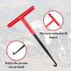 Exhaust Spring Puller Tool,Spring Hook,Spring Tool,Exhaust Hanger Removal Tool,Spring Puller,Spring Hook Tool,Spring Removal Tool,Spring Puller Removal Tool Pipe Spring Puller for Motorcycle Dirt Bike