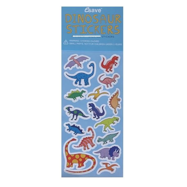 Coco Party Supplies Bundle Pack Includes 2 Rectangular Plastic Table Covers 54" x 84" and 1 Dinosaur Sticker Sheet
