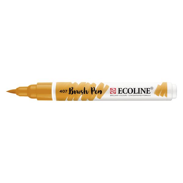 Ecoline brushen deep ochre one size