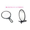 Merry Folding Hand Mirror, Black No.470
