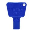 SUL Meter Box Key - Plastic Utility Key - Meter Cupboard Key - Electric Meter Key - Gas Meter Key - Triangle Socket Spanner Key - 5 Pack – Blue