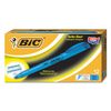 Bic bl11be – Brite Liner Highlighter, Chisel Tip, Fluorescent Blue Ink, 12 per pack – BICBL11BE by BIC