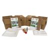 Kitchen Moving Box & Supplies Kit #1 4 Boxes with Dish/Glass Inserts