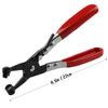 Red Hose Clamp Pliers Water Pipe Fuel Spring Bundle Removal Tool Car Pipe Clip