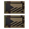 2 PCS AliPlus Czech Flag Patches IR Infrared Reflective Patches Laser Cut Patch Tactical Morale Patch Hook and Loop(CP)
