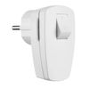 REV Winkelstecker, Stecker mit Schalter o. Kabel, max. 3680W, weiss