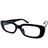 Classic Retro Square Computer EYE GLASSES Black Frame Blue Light Blocking Lens