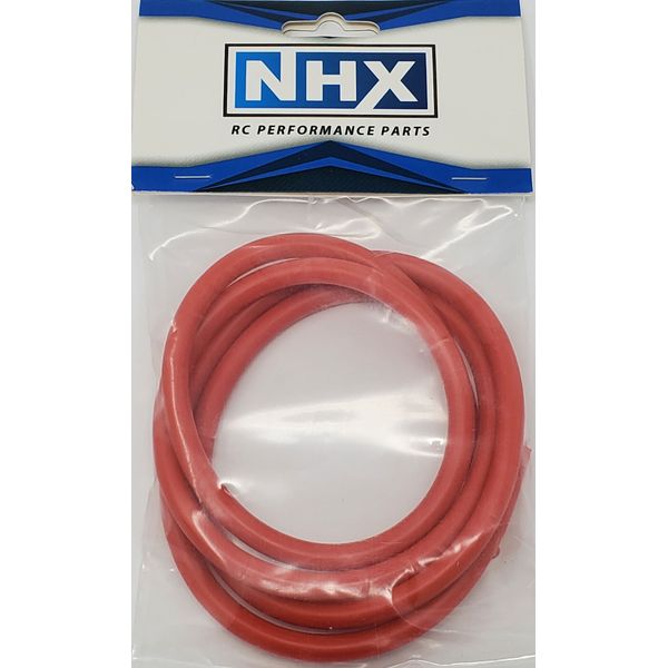 NHX RC Pro Silicone Wire 8 AWG Gauge 3 FT Red