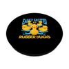 Easily Distracted By Rubber Duck Float Rubber Duck PopSockets Swappable PopGrip