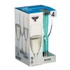 Ravenhead Mode Set Of 4 Flute Glasses 22cl
