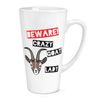 Beware Crazy Goat Lady 17oz Large Latte Mug Cup