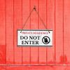 Private Residence Do Not Enter 5x10 Hanging Wall or Door Sign