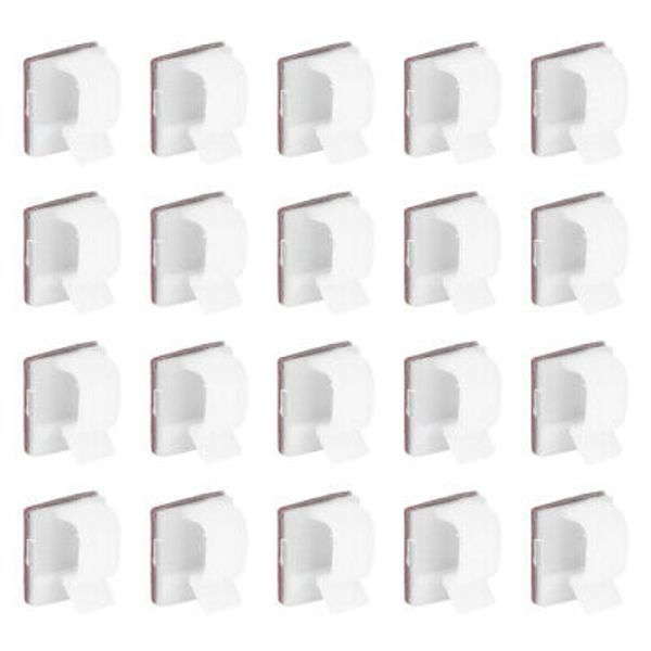 100PCS Wire Holder Clips Computer Cable Manager Wire Management Clips