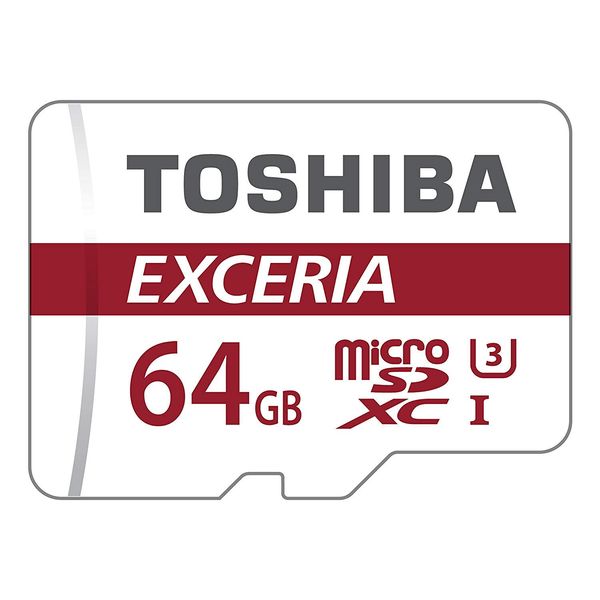 Kioxia Exceria M302 64GB Micro SD Memory Card 90 MB/s 4K - THN-M302R0640EA