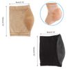 Moisturizing Socks,2 Pairs Moisturizing Heel Socks Foot Moisturiser Socks Heel Socks for Dry Hard Cracked Skin Breathable Reusable SPA Foot Care Protector Both Women & Men