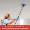 Handle Replacement for Vileda Spin Mop - 4-Section Scalable Mop Stick, Compatible with Vileda Spin Mop Base - Turbo 2-in-1 Mop Head Handle