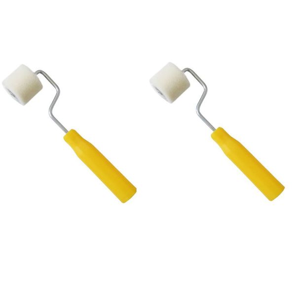 2Pcs Mini Paint Rollers Extra Small Paint Roller for